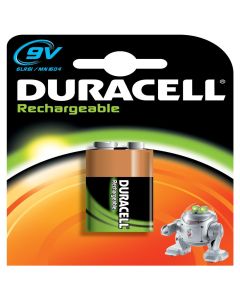 Duracell oplaadbare batterij Ultra 9V - per stuk (D056008)