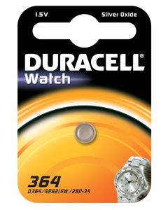 Duracell knoopcel batterij 364 1,5V - per stuk (D067790)