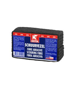 GRIFFON schuurvezel schuurvlies voor het reinigen en schuren - 13x6 cm - set van 10 stuks (1235176)