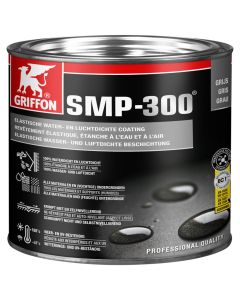 GRIFFON SMP 300 elastische water- en luchtdichte SMP coating - blik 1kg - grijs (7001079)