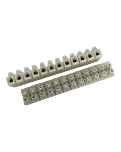 Conex lusterklem met draadbeschermer 12P 2,5mm wit (CH PH0725P12N)
