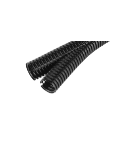 Frankische flexibele buis deelbaar 16mm - zwart per rol 50 meter