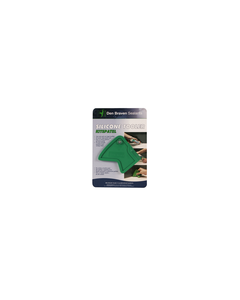 Den Braven Zwaluw siliconen kitafstrijkspatel voor afwerken kitvoegen - groen (11814500)