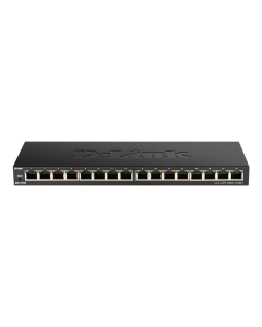 D-Link 16-poorts Gigabit Unmanaged switch (DGS-1016S)