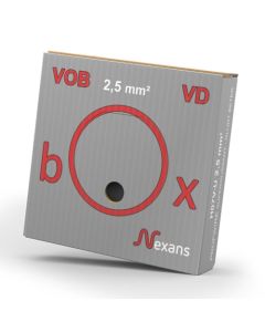 NEXANS VOB draad 2,5mm2 grijs rol 100 meter (10564793)