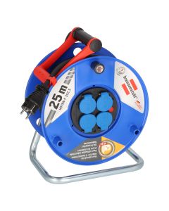 BRENNENSTUHL kabelhaspel 4-voudig met penaarde 25 meter H07RN-R 3G2,5 neopreen IP44 (1208444)