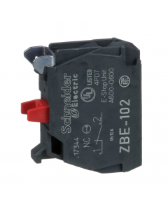 Schneider Electric Harmony XB4 contactelement voor kop Ø22mm 1NC (ZBE102)