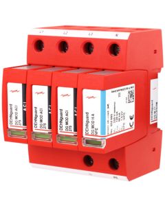 Dehn guard overspanningsbeveiliging 4-polig type 2 met aci technology (DG M TT ACI 275 FM)