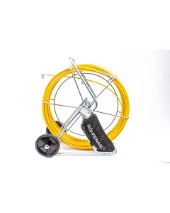 Katimex Röhrenaal trekveersysteem glasvezel 120 meter Ø9mm inclusief haspel (103012)