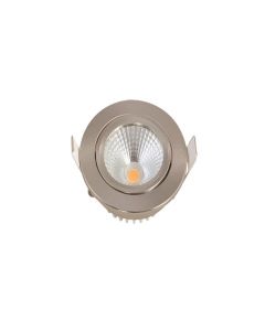 EMhub waterdichte inbouwspot rond aluminium 5W 450lm 2700K zaagmaat Ø75mm incl DimDriver