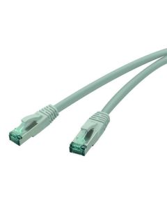 Wir sind red patchkabel S/FTP CAT6A grijs 0,5 m