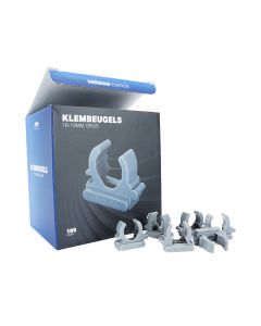 EMhub buisklem 16 - 19mm grijs per 100 stuks (4085008)