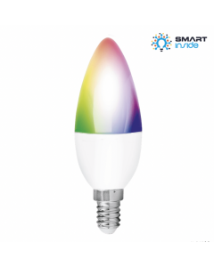 Aurora AOne Connect.Control smart LED kaarslamp - 450lm 2700-5000K 5W RGB+W (AU-A1BTE14CW)