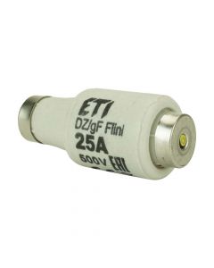 ETI zekering dz 25A snel DII per 5 stuks