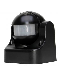 Kopp infrarood bewegingsschakelaar 180° 3-draads 1200W - Infracontrol zwart (821915015)