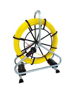 Runpotec Profi-set glasvezel Trekveer Ø 6mm RTG6, 80m incl. haspel (10065)