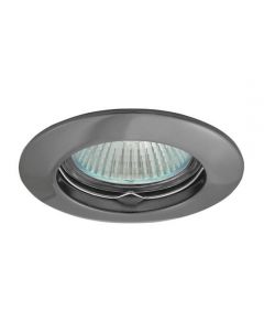 Kanlux LED Inbouwspot G5.3 50W rond niet kantelbaar Ø79mm RVS (2793)