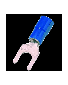 Intercable Q-serie DIN geïsoleerde vorkkabelschoen 1,5-2,5 mm² M3 vertind - blauw per 100 stuks (ICIQ23G)