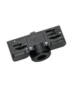 SLV 3-fase spanningsrail adapter zwart (145990)