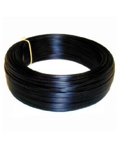 VMVL (H05VV-F) kabel 2x0.75mm2 zwart per rol 100 meter