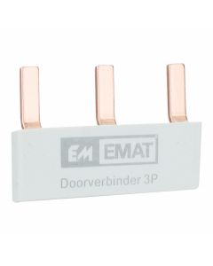 EMAT doorverbinder 3-voudig grijs (85220002)