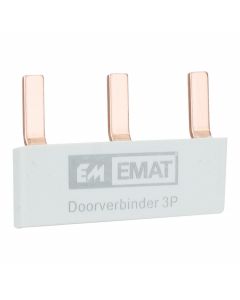 EMAT doorverbinder 3-voudig grijs (85220023)