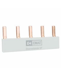 EMAT doorverbinder 5-voudig grijs (85220006)