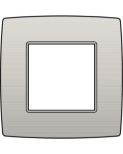 Niko enkelvoudige afdekplaat - Original Light Grey (102-76100)