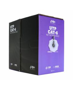EMhub UTP CAT-6 kabel rol van 100 meter