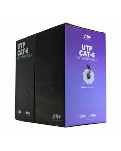 EMhub UTP CAT-6 kabel rol van 305 meter