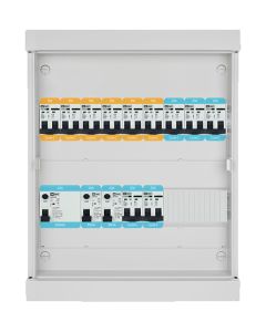 EMAT voorbedrade zekeringkast 36 modules 3 fase