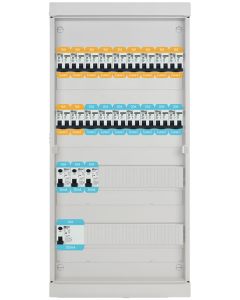 EMAT voorbedrade zekeringkast 72 modules 3 fase