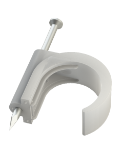 JMV flexbuis spijkerclip 16-20mm naturel per 100 stuks (300604)