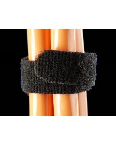 Rittal klittenband 16mm zwart rol 5m