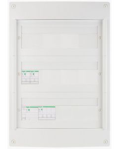 Schneider voorbedrade zekeringkast 54 modules 3 fase
