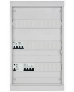 Emat voorbedrade zekeringkast 54 modules 3 fase