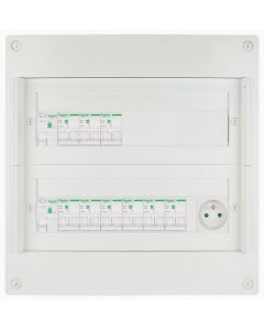 Schneider voorbedrade zekeringkast 1 fase 36 modules