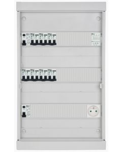 Emat voorbedrade zekeringkast 1 fase 54 modules
