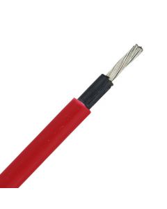 solar kabel 4mm rood per 1 meter