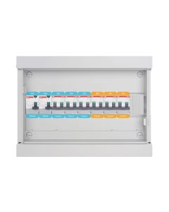 Vynckier voorbedrade zekeringkast 18 modules 1 fase