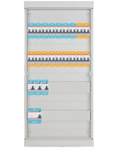 Vynckier voorbedrade zekeringkast 72 modules 3 fase