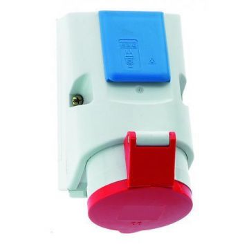 BALS CEE stopcontact schuko+5-polig 400V 6H 16A IP44 (109)