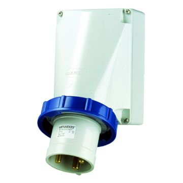 Mennekes CEE toestelcontactdoos 3-polig 230V 6H 63A IP67 (1107)