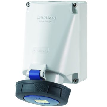 Mennekes CEE stopcontact schroefklem 4-polig 230V 9H 63A IP67 (131A)