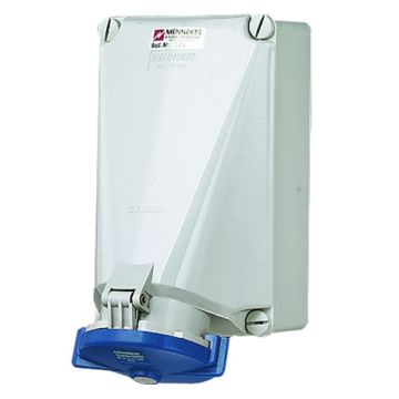 Mennekes CEE stopcontact schroefklem 4-polig 230V 9H 125A IP67 (138)