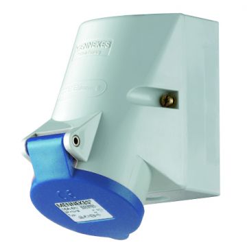 Mennekes CEE stopcontact 4-polig 230V 9H 16A IP44 TwinCONTACT (1723)