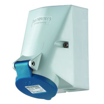 Mennekes CEE stopcontact 4-polig 230V 9H 16A IP44 TwinCONTACT (1751)