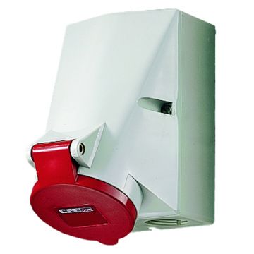 Mennekes CEE stopcontact 7-polig 400V 6H 16A IP44 (734)