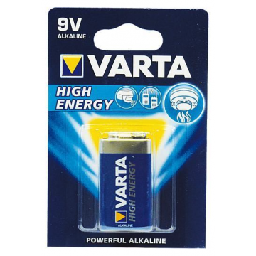 Varta longlife Power 9V Alkaline 6LR61 9V blister van 1 stuk (371150)