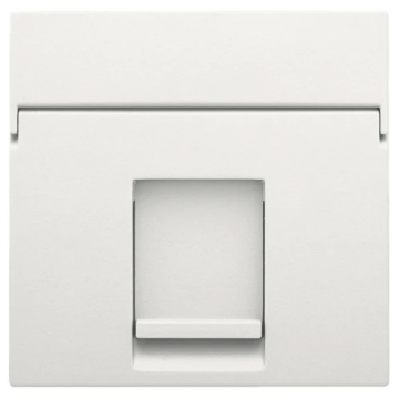 Niko centraalplaat data 1x RJ45 white (101-65100)